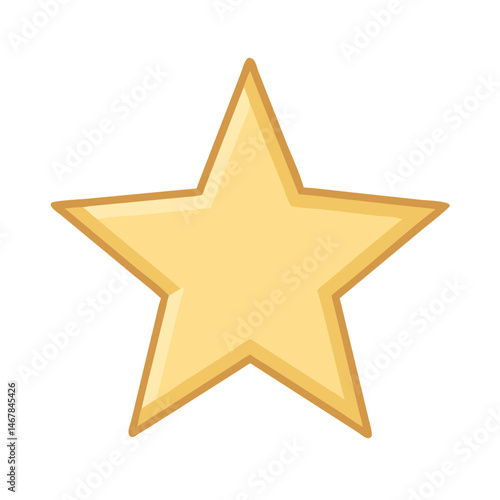Shining Star Illuminating the Night Sky, Symbolizing Hope and Dreams