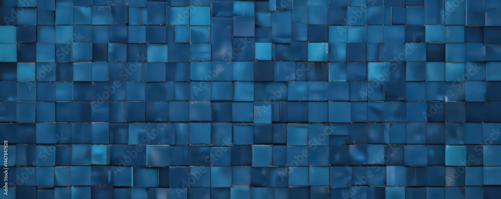 Abstract blue square pattern background, geometric design , tile, bright, blocks Abstract blue square pattern background, geometric design , tile, bright, blocks