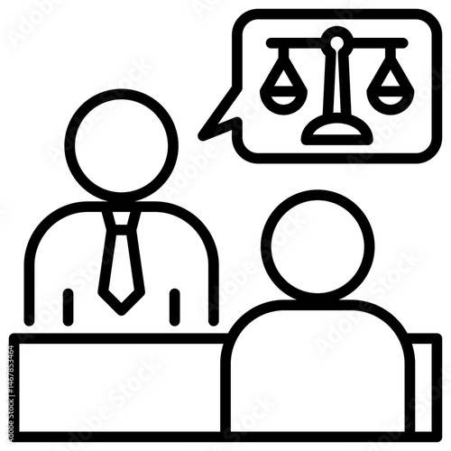 Counsel Line Icon