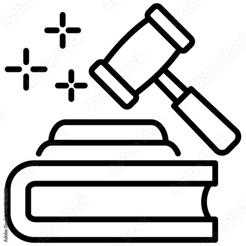 Legal Line Icon