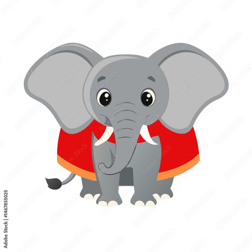 Naklejka premium Elephant: The Majestic Giant of the Animal Kingdom