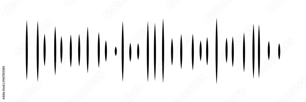 Waves of the Digital Equalizer Isolated on Black and White Backgrounds. Digital Sound EQ Vector Illustration. Voice Assistant Soundwave. AI Assistant Voice Generation or Recognition Concept. Waves of the Digital Equalizer Isolated on Black and White Backgrounds. Digital Sound EQ Vector Illustration. Voice Assistant Soundwave. AI Assistant Voice Generation or Recognition Concept.