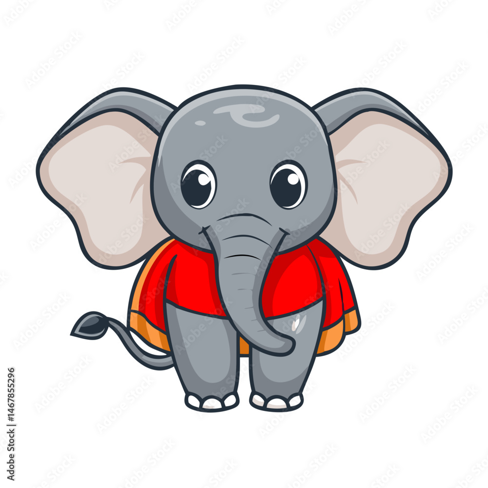 Fototapeta premium Elephant: The Majestic Giant of the Animal Kingdom