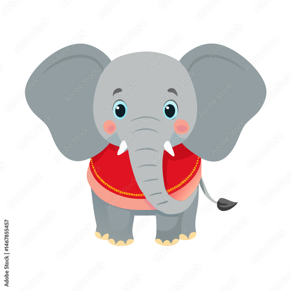 Fototapeta premium Elephant: The Majestic Giant of the Animal Kingdom