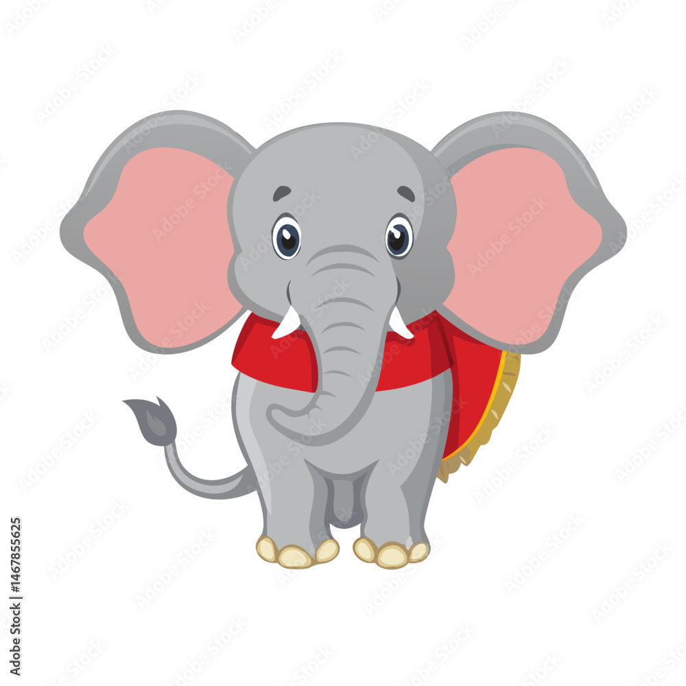 Naklejka premium Elephant: The Majestic Giant of the Animal Kingdom