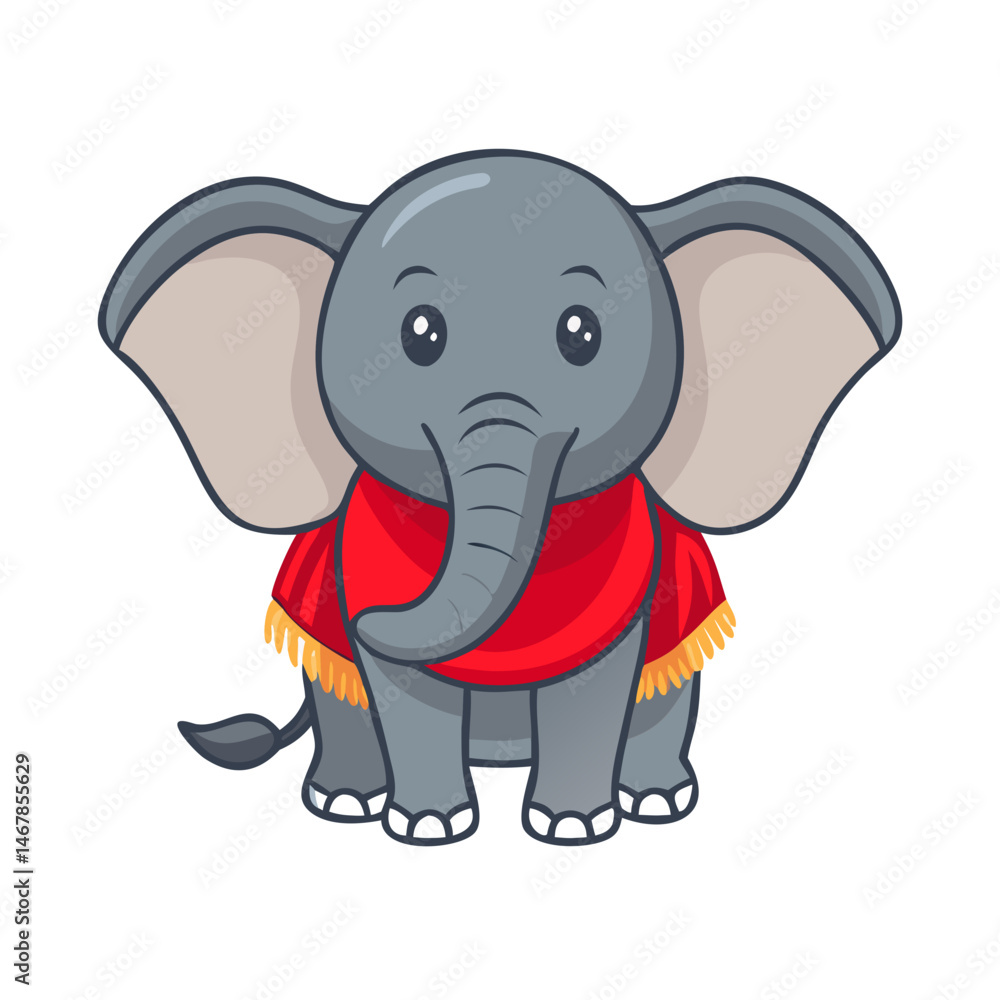 Fototapeta premium Elephant: The Majestic Giant of the Animal Kingdom