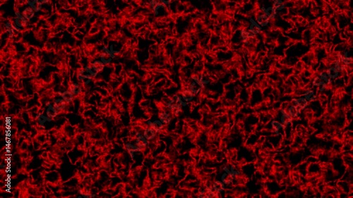 Wallpaper Mural abstract pattern with vibrant red and black colors. Vertical small dots forming heart animation. Abstract polygonal loop .. Torontodigital.ca