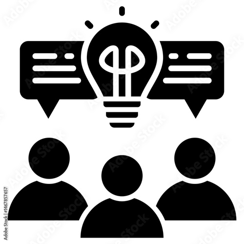 Discussion Glyph Icon