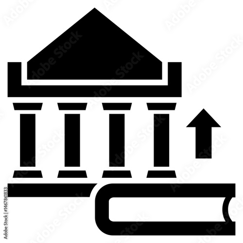 Appellate Justice Glyph Icon