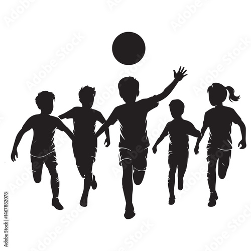 United in the Game Boys playing football