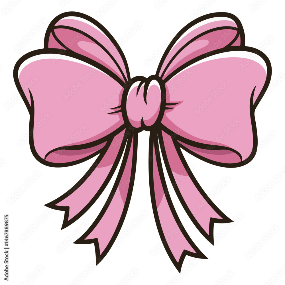 pink ribbon bow pink ribbon bow