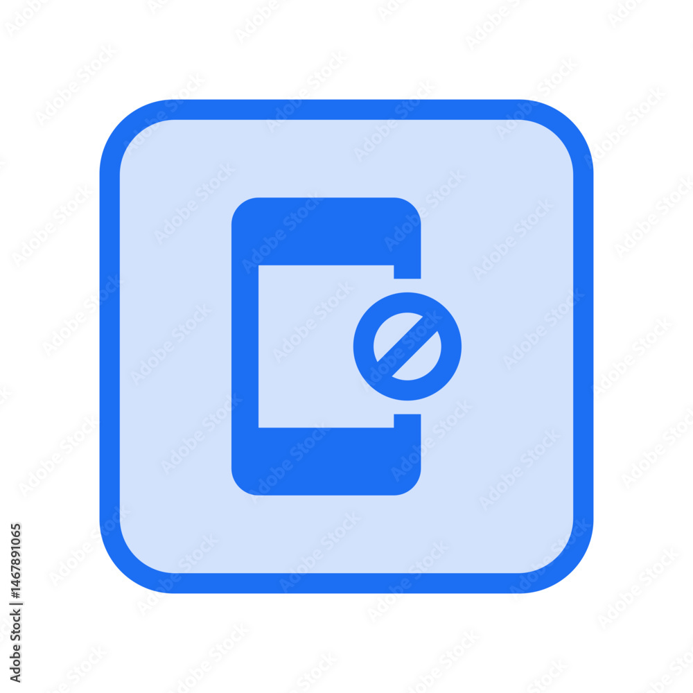 App Blocking Filled Icon App Blocking Filled Icon