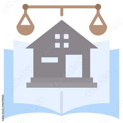 Trust And Estate Law Flat Icon