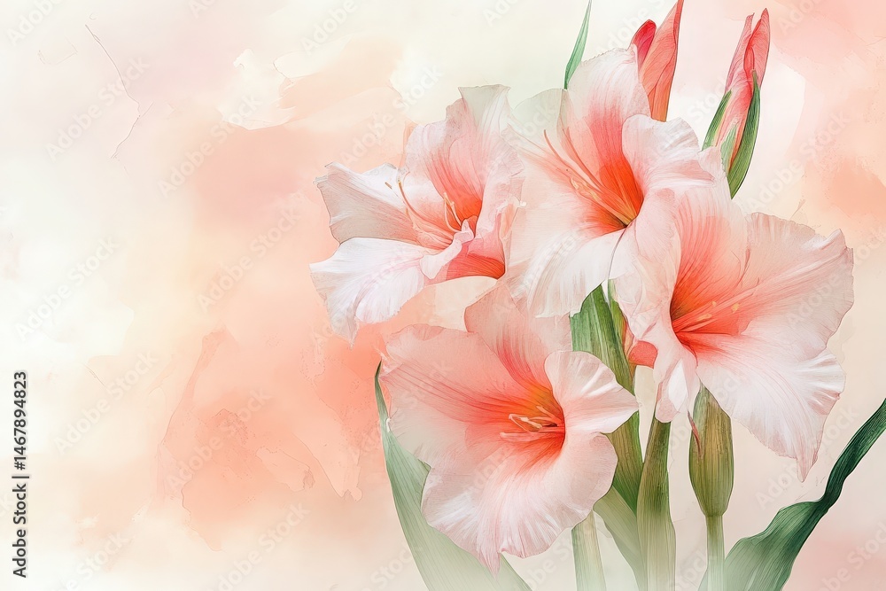 Delicate, soft-focus blossoms in muted peach and ivory tones. Delicate, soft-focus blossoms in muted peach and ivory tones.