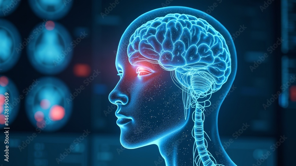Blue Brain Science Image Blue Brain Science Image