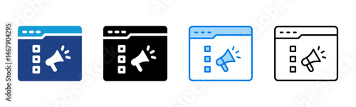 Promotion icon sheet multiple style collection