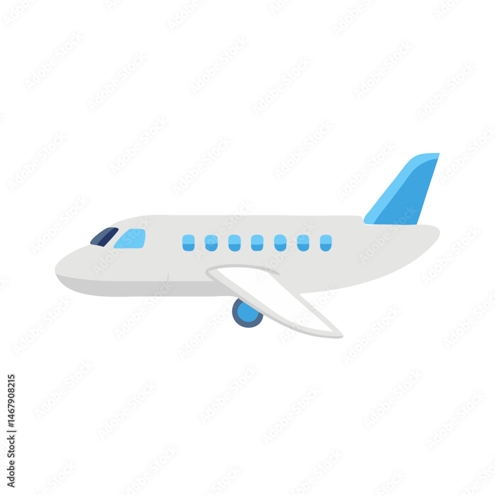 Fototapeta premium Airplane: Symbol of Freedom and Adventure