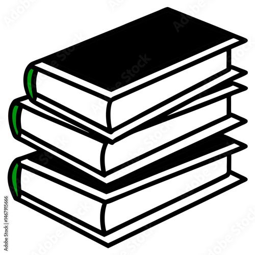stack of books