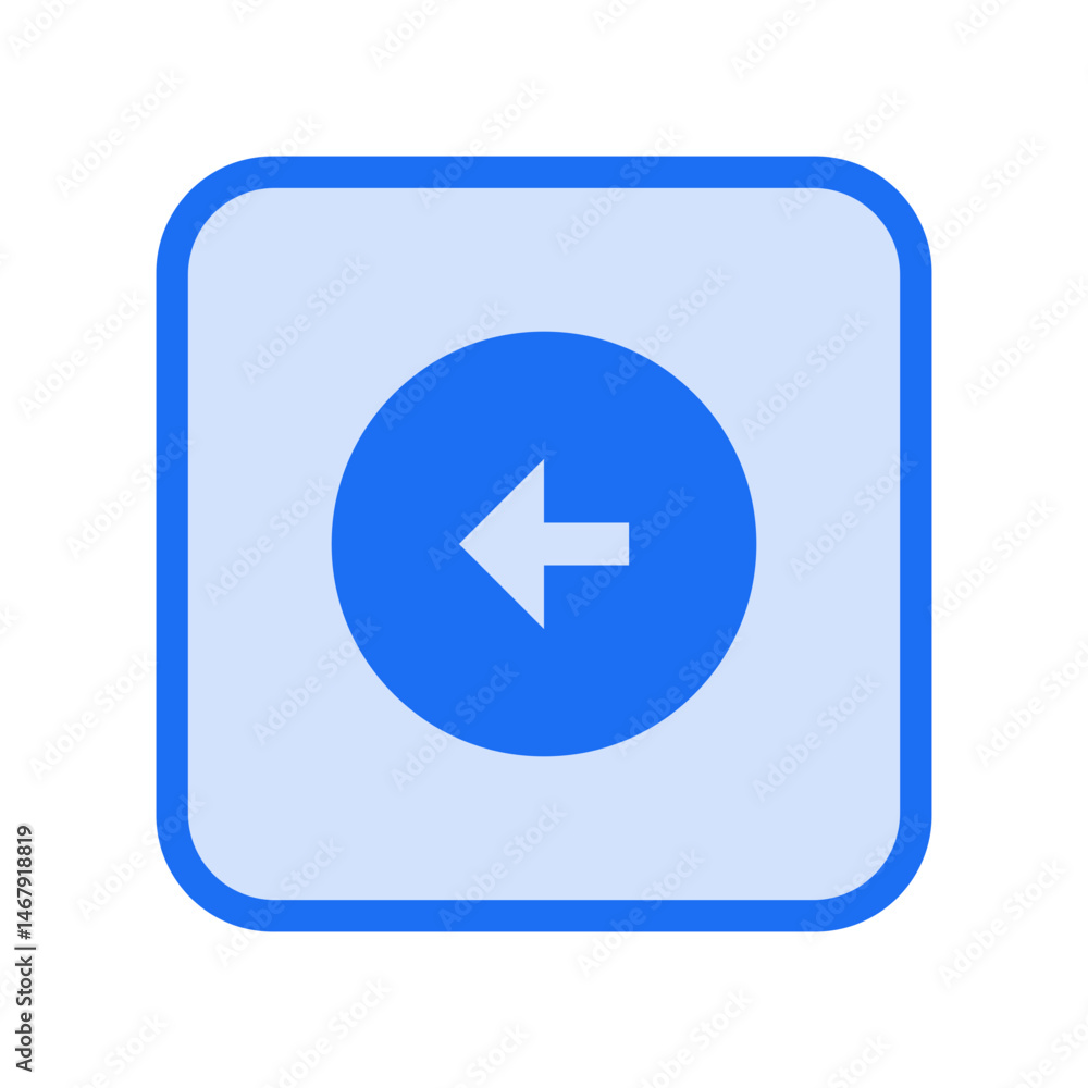 Arrow Circle Left Filled Icon Arrow Circle Left Filled Icon