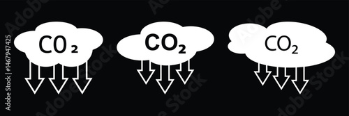 Greenhouse Gas Reduction Icon