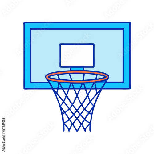 Illustration of basketball hoop basketball backboard basketball net basketball game basketball court sport