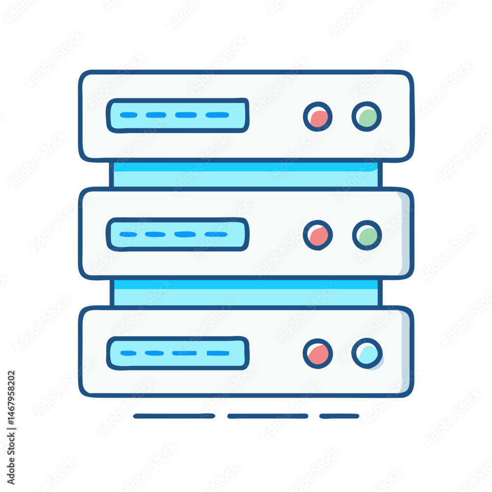 Server data center storage network database system technology cloud computing hosting servers rack Server data center storage network database system technology cloud computing hosting servers rack