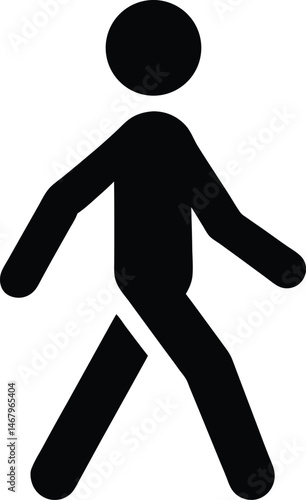 pedestrian walk icon vector illustration