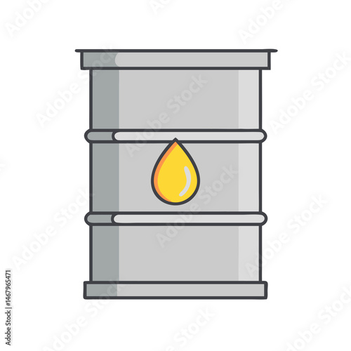 Oil barrel fuel industry petroleum gas gasoline crude energy container storage liquid resource