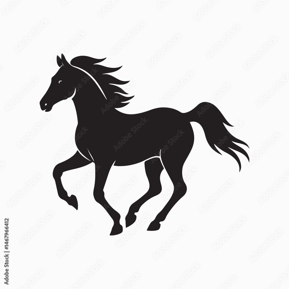 arabian horse Vector Art illustration arabian horse Vector Art illustration