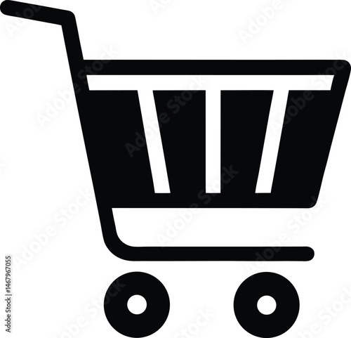 Shopping Cart Icon Vector Illustration