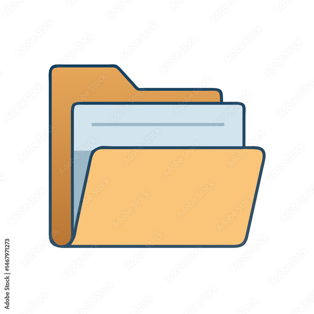 Download folder icon vector illustration for file management and storage organization design Download folder icon vector illustration for file management and storage organization design