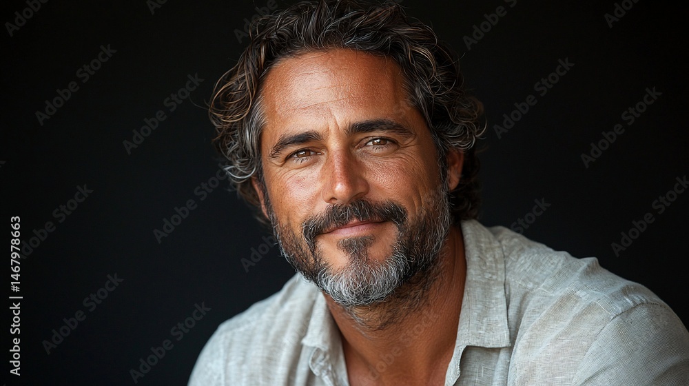Obraz premium Smiling man portrait