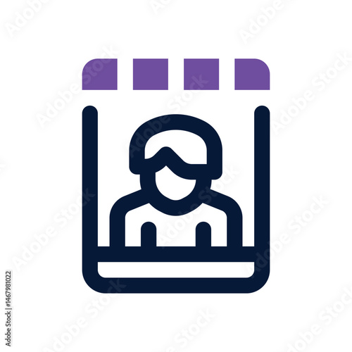 image duotone icon. Sleek and modern vector icon for websites, mobile apps, marketing materials, and corporate design. Fully scalable and ready to use.