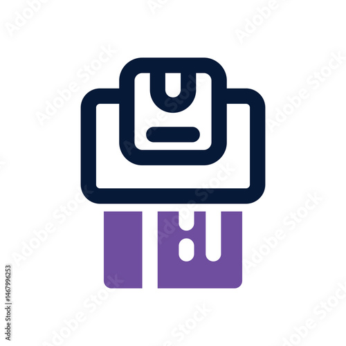 online payment duotone icon. Sleek and modern vector icon for websites, mobile apps, marketing materials, and corporate design. Fully scalable and ready to use.