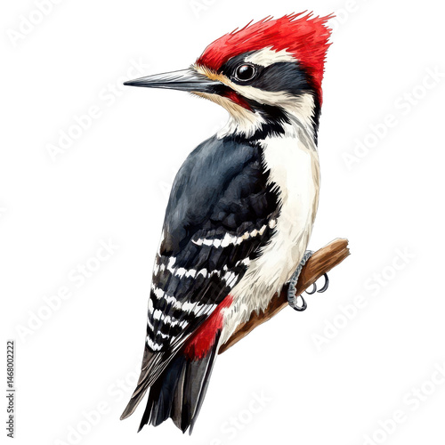Wallpaper Mural Woodpecker isolated on transparent background Torontodigital.ca