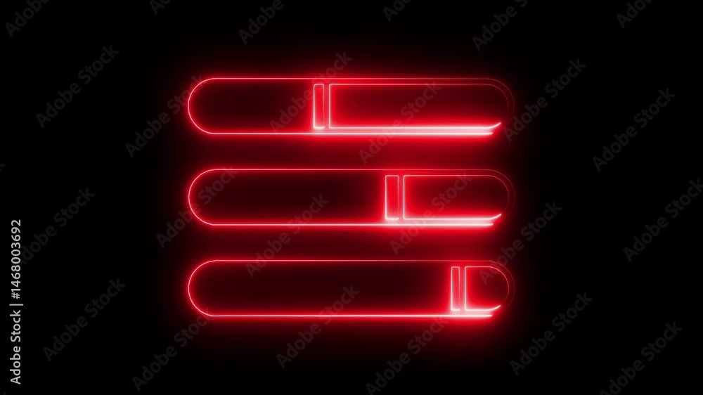 Neon Glowing neon box icon. blue neon box. neon box with glowing neon lines on black background. neon box with bright neon lines. Neon Glowing neon box icon. blue neon box. neon box with glowing neon lines on black background. neon box with bright neon lines.