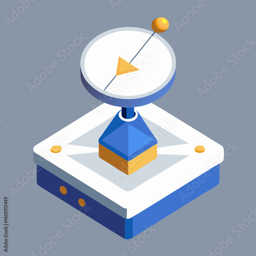 A tablet computer with a disk drive positioned on top, showcasing a modern tech setup.