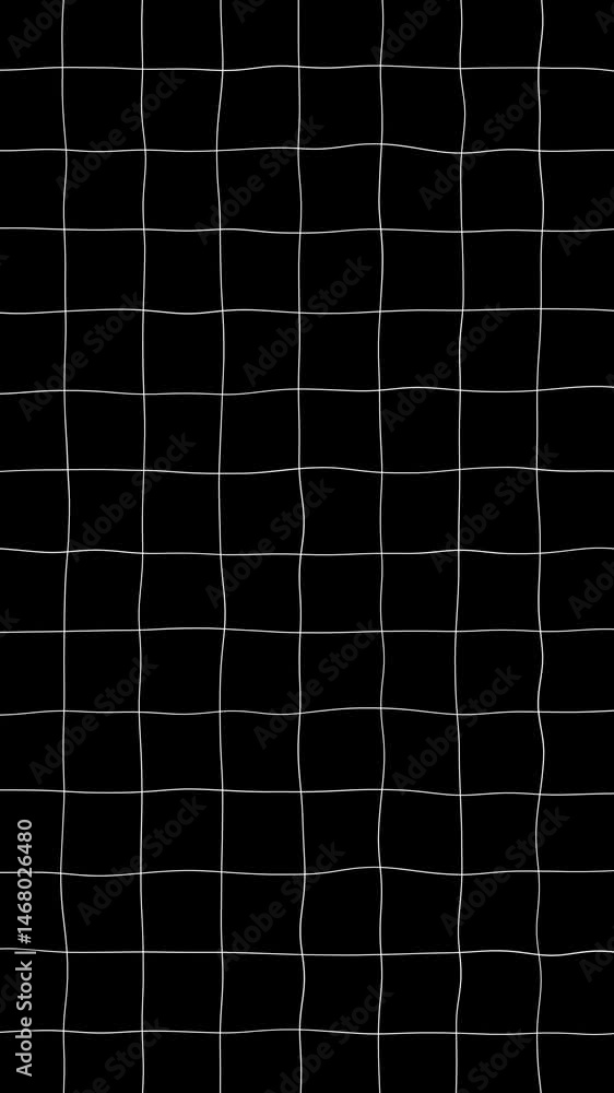 custom made wallpaper toronto digitalVertical distorted white grid line on black graph paper 4K motion video background. Perfect for backgrounds, motion graphics, overlays, editing, or digital projects.