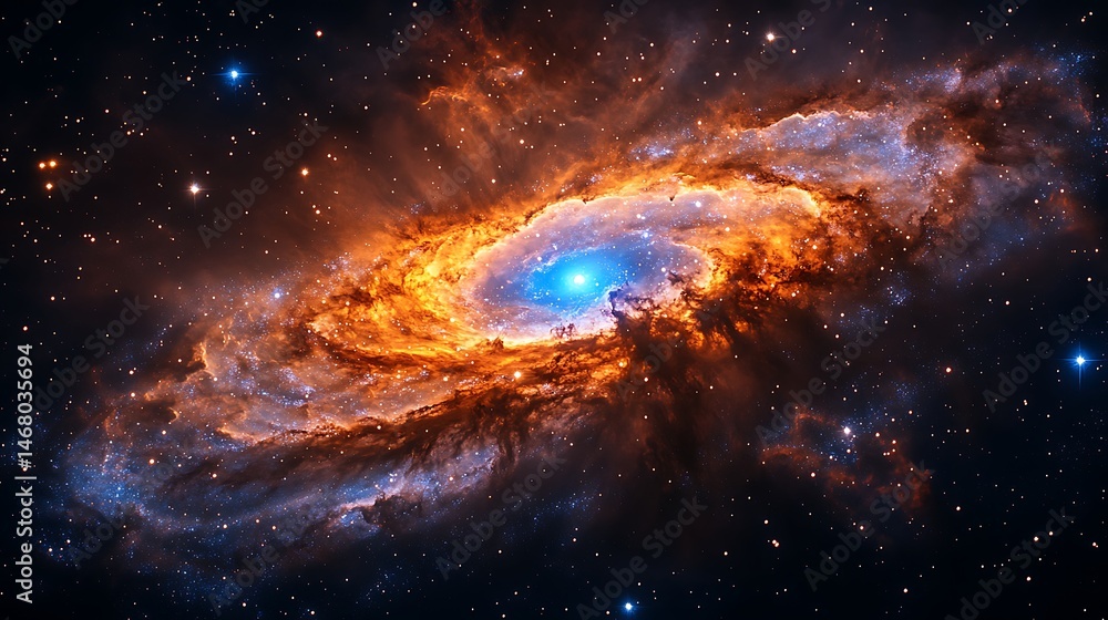 Obraz premium Exploring the Cosmic Tapestry A Deep Dive into Star Formation and Galaxy Evolution Processes