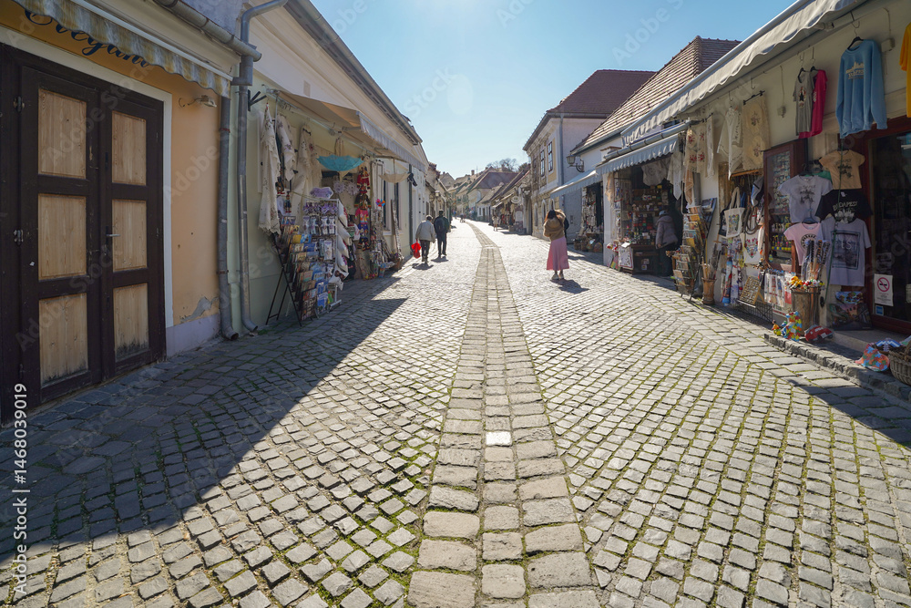 Obraz premium Szentendre is a picturesque village in Hungary