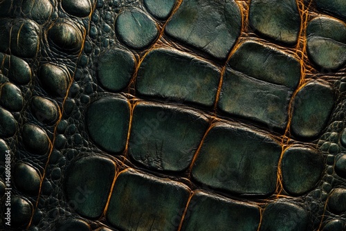 Captivating textures of exotic leather reveal nature's artistry in stunning detail