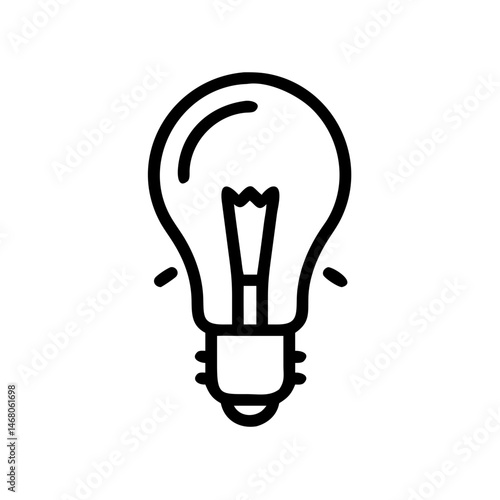 Icon of a Light Bulb