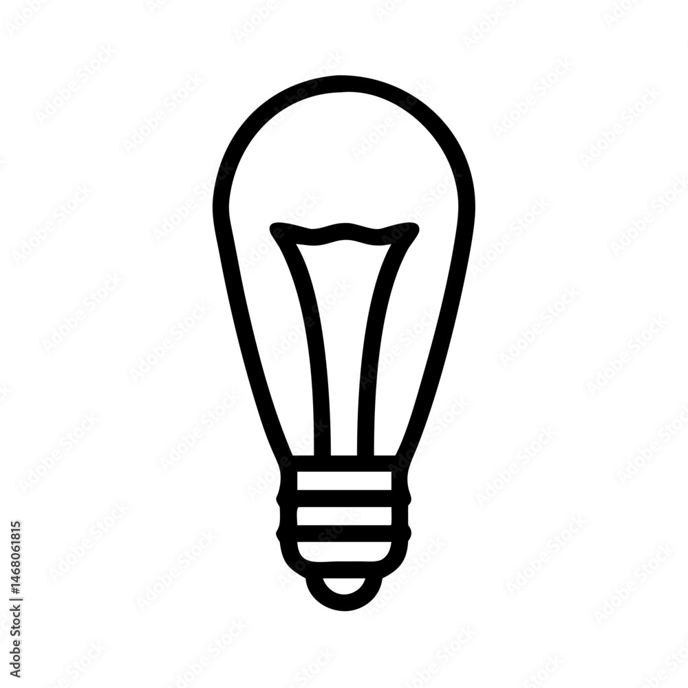 Icon of a Light Bulb Icon of a Light Bulb