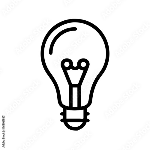 Icon of a Light Bulb