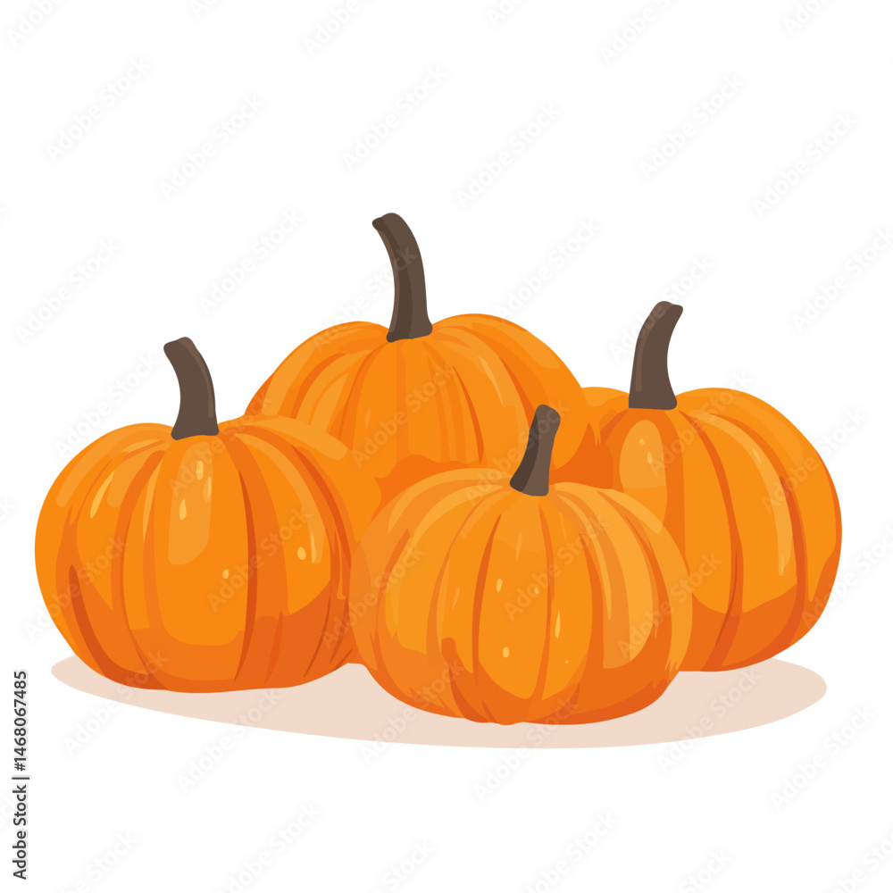 Flat vector Pumpkin Patch, minimalist design, isolated on a white background. Flat vector Pumpkin Patch, minimalist design, isolated on a white background.