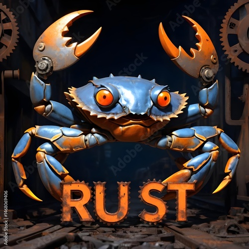 Rusty Metal Crab