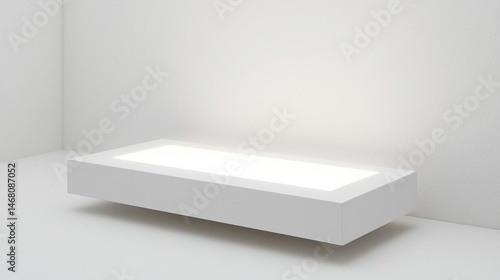 Wallpaper Mural A white rectangular box with a light on top. Torontodigital.ca