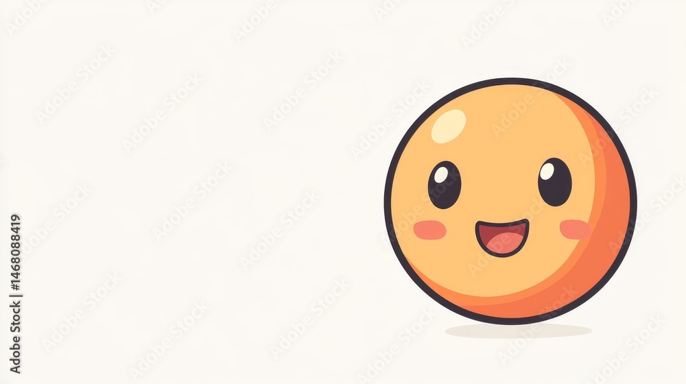 The image shows a modern, frightened emoticon, its face contorted in a mixture of fear, surprise, and horror, with its mouth agape The image shows a modern, frightened emoticon, its face contorted in a mixture of fear, surprise, and horror, with its mouth agape