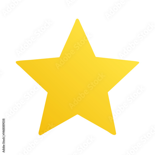 Shining Star Illuminating the Night Sky, Symbolizing Hope and Dreams