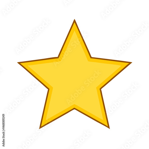 Shining Star Illuminating the Night Sky, Symbolizing Hope and Dreams